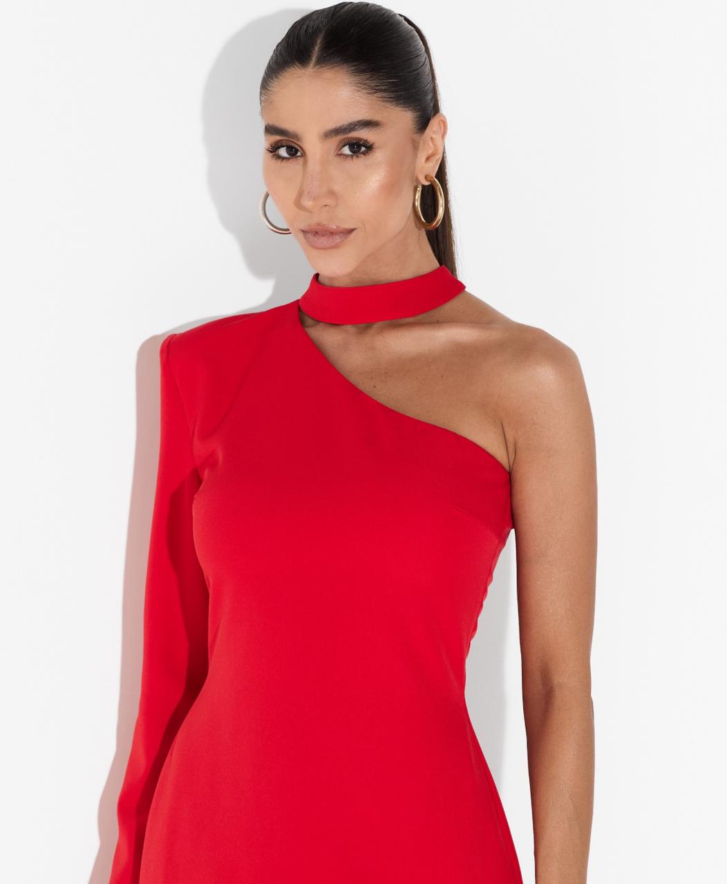 VESTIDO AZALÉIA - VERMELHO