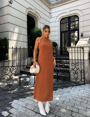 Vestido AYLA TELHA