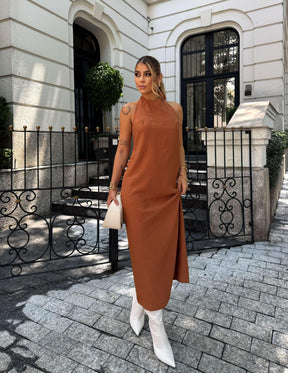 Vestido AYLA TELHA