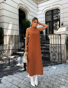 Vestido AYLA TELHA