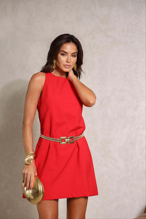 Vestido Veneza Vermelho
