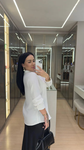 CAMISA MANGA-LONGA OFF-WHITE