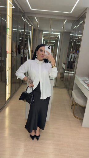 CAMISA MANGA-LONGA OFF-WHITE