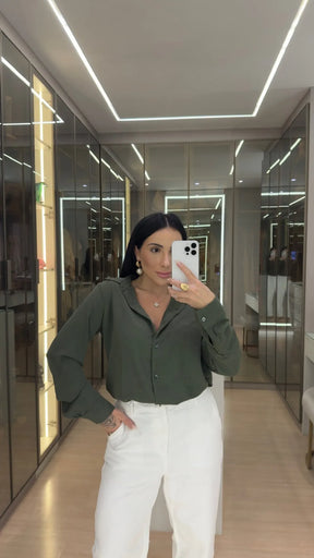 CAMISA MANGA-LONGA MILITAR