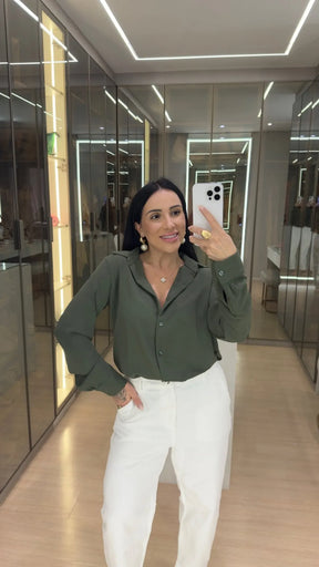CAMISA MANGA-LONGA MILITAR