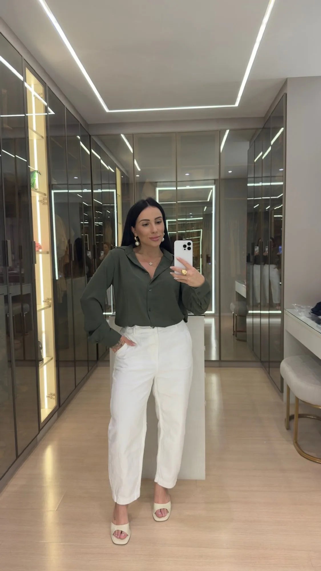 CAMISA MANGA-LONGA MILITAR